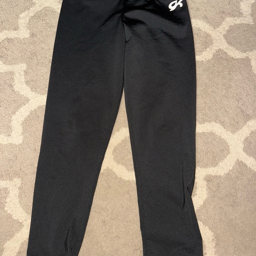 GK Black Joggers Soft Tapered Sweatpants
